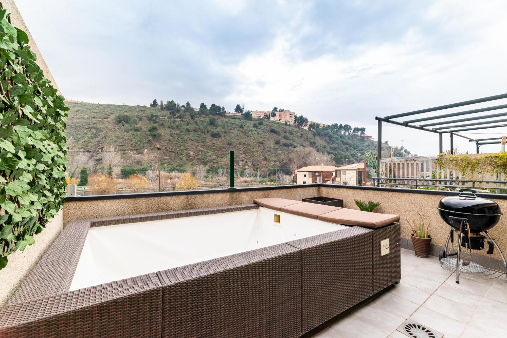 El Generalife Cerca Centro Y Sierra Nevada Con Piscina Y Barbacoa Y Parking Gratis Granada Exterior foto