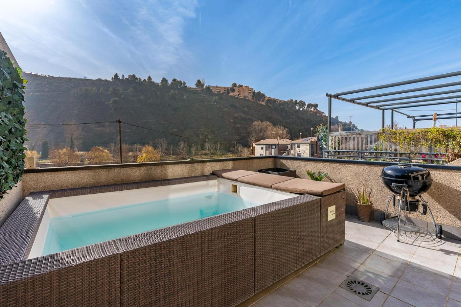 El Generalife Cerca Centro Y Sierra Nevada Con Piscina Y Barbacoa Y Parking Gratis Granada Exterior foto